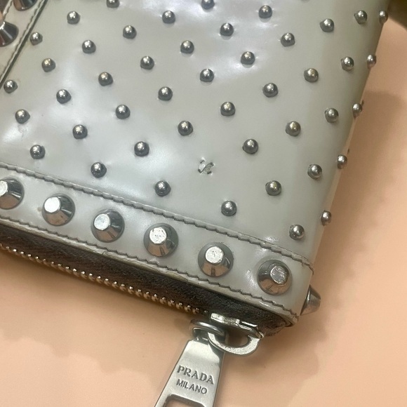 Prada Vintage Studded Long Wallet - Picture 3 of 8
